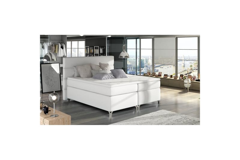 Resårbotten Eltap Amadeo - Soft 17, Vit, 160x200 cm - Möbler - Säng - Kontinentalsäng