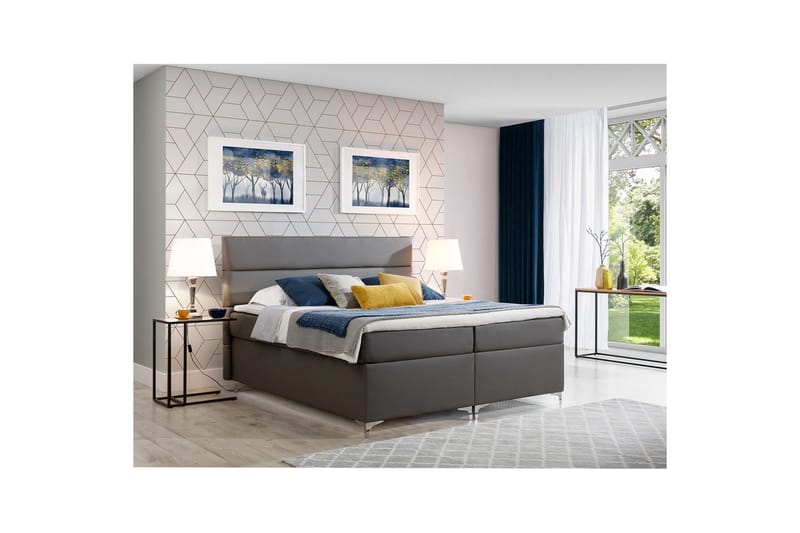 Resårbotten Eltap Amadeo - Soft 29, Grå, 180x200 cm - Möbler - Säng - Kontinentalsäng