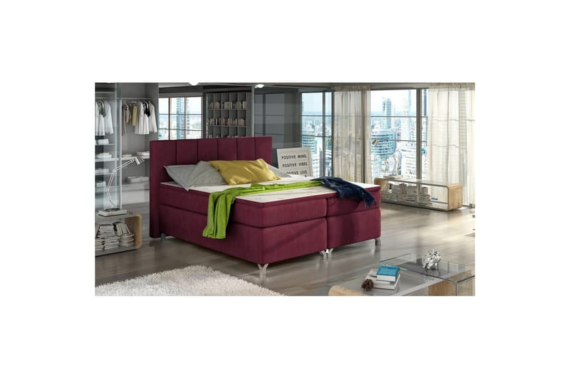 Resårbotten Eltap Basilio - Rivera 59, Röd, 160x200 cm - Möbler - Säng - Kontinentalsäng