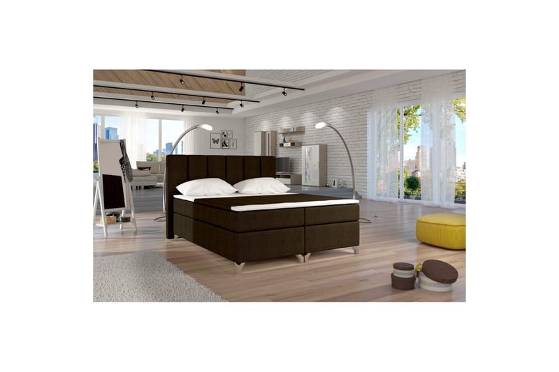 Resårbotten Eltap Basilio, Sawana 26, Brun, 140x200 cm