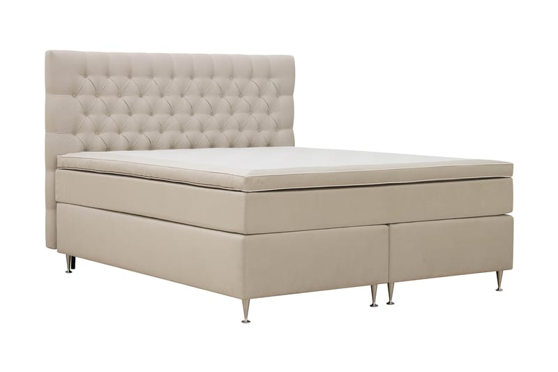Romance lyx Komplett Sängpaket 160x200 cm - Beige - Möbler - Säng - Kontinentalsäng