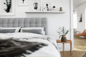 Royal Kontinentalsäng med Förvaring 120x200 - Ljusgrå (+Fler val) - Möbler - Säng - Kontinentalsäng