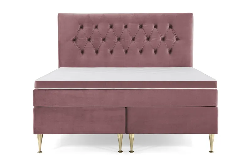 Royal Velvet Kontinentalsäng 180x200 cm, Rosa