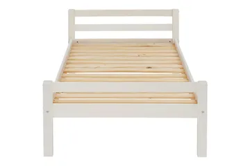 Säng Alpi 90x200 cm Vit - Vit - Möbler - Säng - Sängram & sängstomme