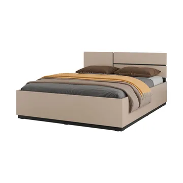 Säng Cross S - 160 cm, Kongo - Möbler - Säng - Sängram & sängstomme