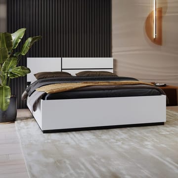 Säng Cross S - 160 cm, Vit - Möbler - Säng - Sängram & sängstomme