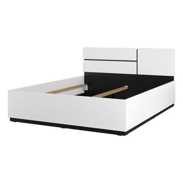 Säng Cross S - 160 cm, Vit - Möbler - Säng - Sängram & sängstomme