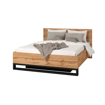Säng Halle S med ram på gaslyft och förvaringsbox - 160 cm - Möbler - Säng - Sängram & sängstomme