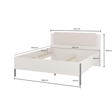Säng Jukon S - 160 cm - Möbler - Säng - Sängram & sängstomme