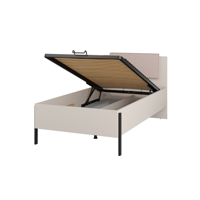 Säng Jukon S Lyft Upp Förvaring - 100 cm - Möbler - Säng - Sängram & sängstomme