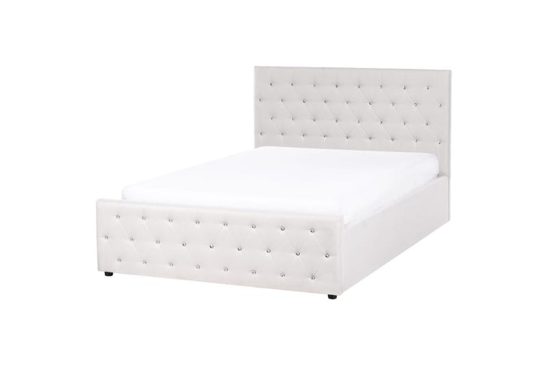 Säng med förvaring Amiens - Beige, 140x200 cm - Möbler - Säng - Säng med förvaring