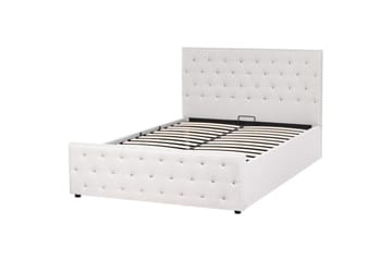 Säng med förvaring Amiens - Beige, 140x200 cm - Möbler - Säng - Säng med förvaring