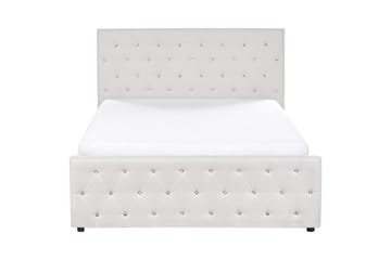 Säng med förvaring Amiens - Beige, 140x200 cm - Möbler - Säng - Säng med förvaring