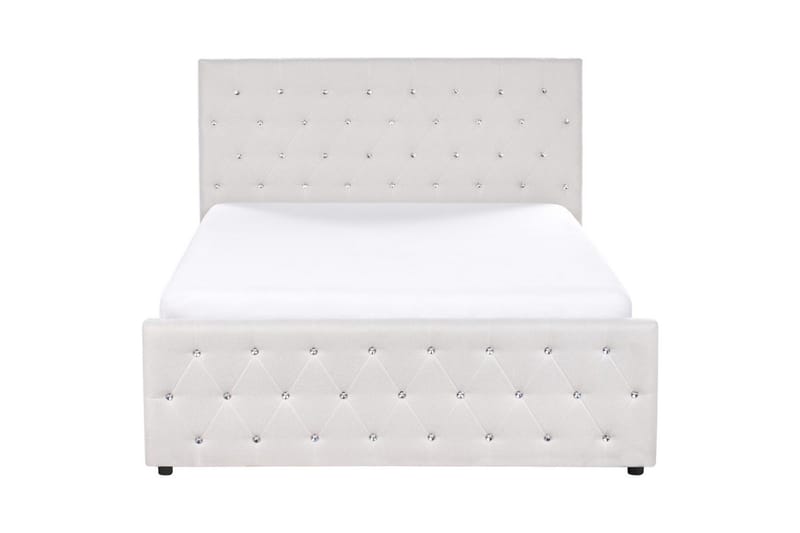 Säng med förvaring Amiens - Beige, 140x200 cm - Möbler - Säng - Säng med förvaring