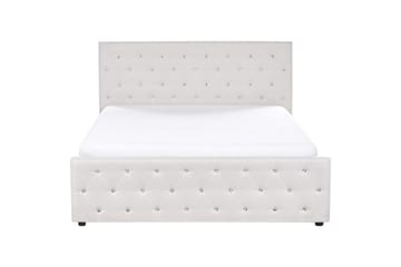 Säng med förvaring Amiens - Beige, 160x200 cm - Möbler - Säng - Säng med förvaring