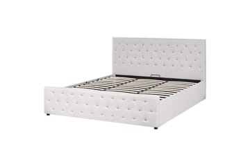 Säng med förvaring Amiens - Beige, 180x200 cm - Möbler - Säng - Säng med förvaring