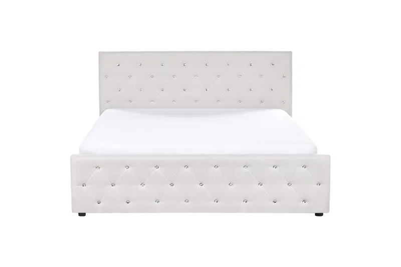 Säng med förvaring Amiens - Beige, 180x200 cm - Möbler - Säng - Säng med förvaring