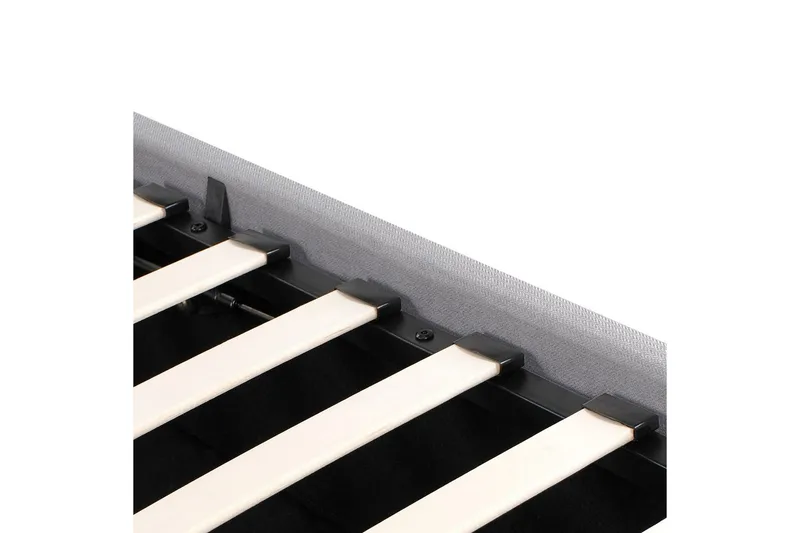 Säng med förvaring Amiens - Grå, 140x200 cm - Möbler - Säng - Säng med förvaring