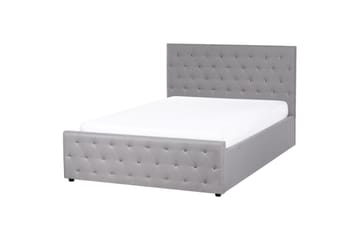 Säng med förvaring Amiens - Grå, 140x200 cm - Möbler - Säng - Säng med förvaring