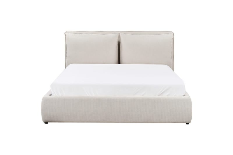 Säng med förvaring Bajonna - Beige, 160x200 cm - Möbler - Säng - Säng med förvaring