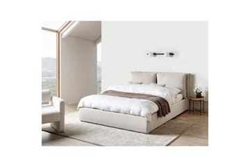 Säng med förvaring Bajonna - Beige, 160x200 cm - Möbler - Säng - Säng med förvaring