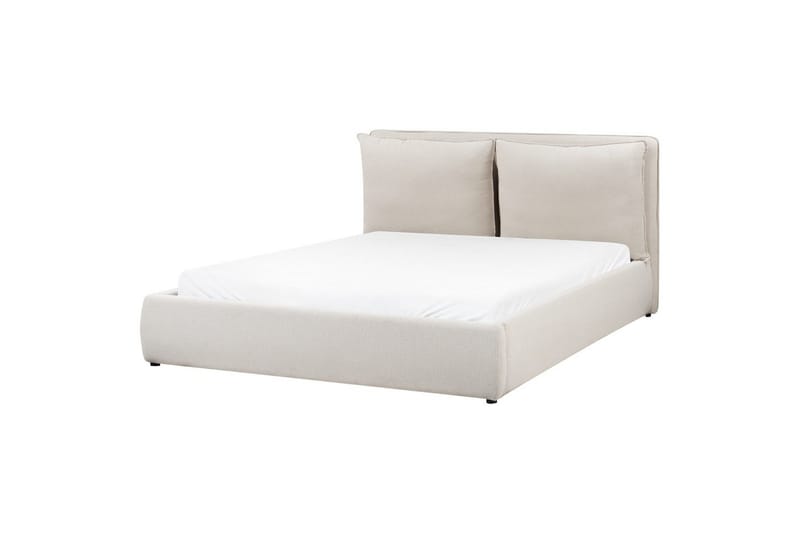 Säng med förvaring Bajonna - Beige, 160x200 cm - Möbler - Säng - Säng med förvaring