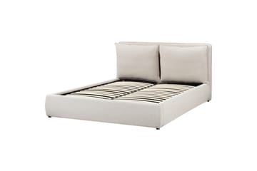 Säng med förvaring Bajonna - Beige, 160x200 cm - Möbler - Säng - Säng med förvaring