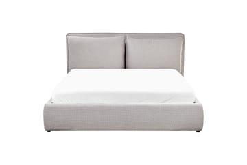 Säng med förvaring Bajonna - Grå, 160x200 cm - Möbler - Säng - Säng med förvaring