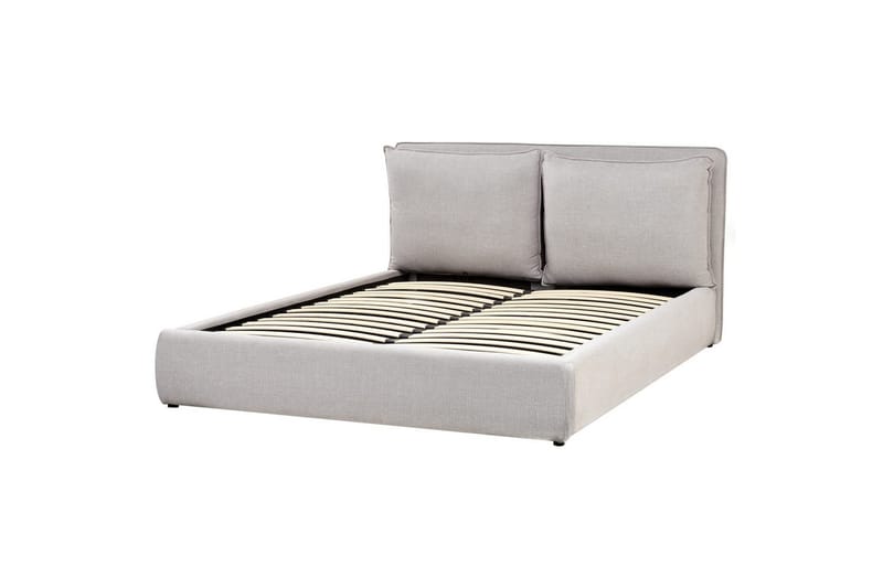 Säng med förvaring Bajonna - Grå, 160x200 cm - Möbler - Säng - Säng med förvaring