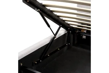 Säng med förvaring Bajonna - Grå, 180x200 cm - Möbler - Säng - Säng med förvaring