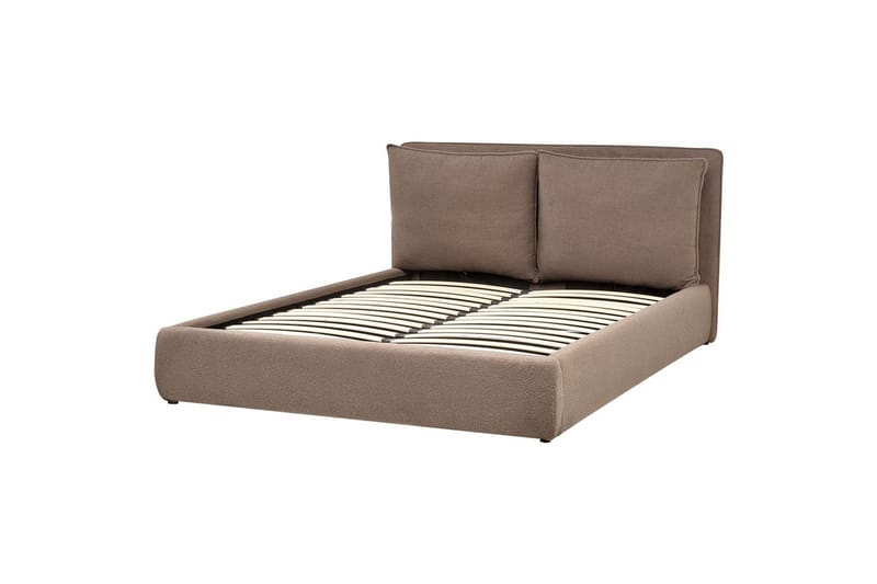 Säng med förvaring Bajonna - Taupe, 160x200 cm - Möbler - Säng - Säng med förvaring