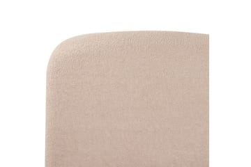 Säng med förvaring Blagnac - Beige/Bouclé, 160x200 cm - Möbler - Säng - Säng med förvaring