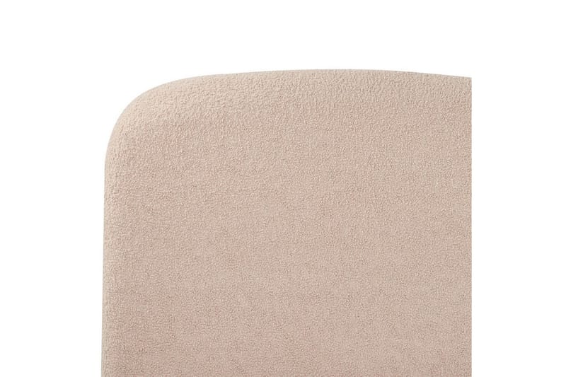 Säng med förvaring Blagnac - Beige/Bouclé, 160x200 cm - Möbler - Säng - Säng med förvaring
