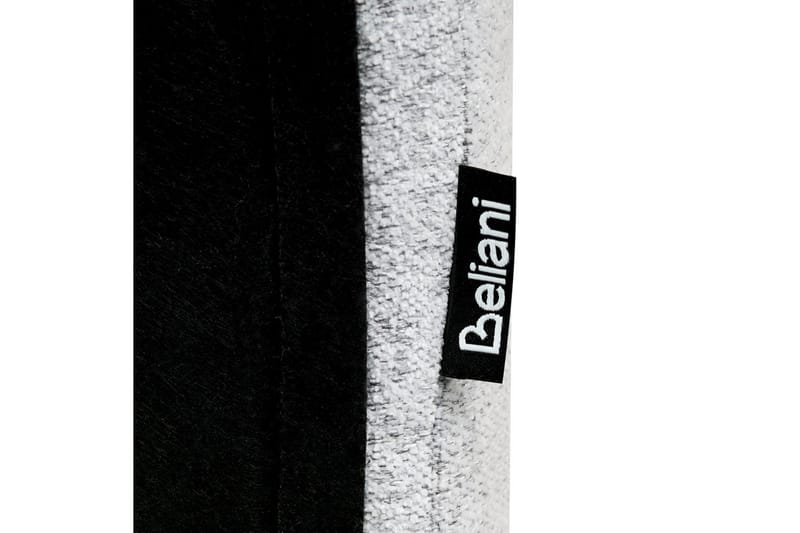 Säng med förvaring Blagnac - Grå/Polyester, 160x200 cm - Möbler - Säng - Säng med förvaring