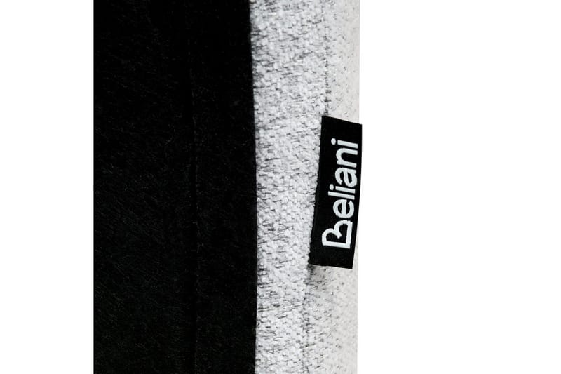 Säng med förvaring Blagnac - Grå/Polyester, 180x200 cm - Möbler - Säng - Säng med förvaring