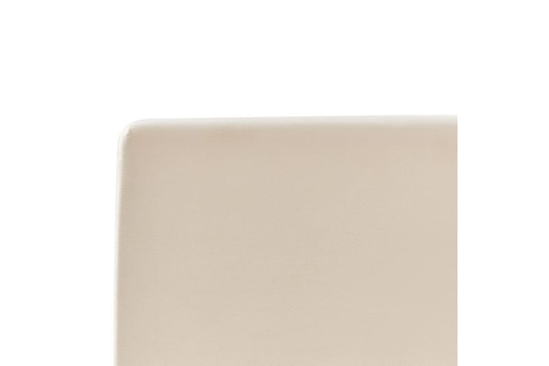 Säng med förvaring Bousse - Beige/Sammet, 160x200 cm - Möbler - Säng - Säng med förvaring