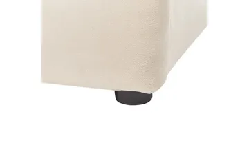 Säng med förvaring Bousse - Beige/Sammet, 180x200 cm - Möbler - Säng - Säng med förvaring