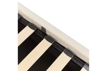 Säng med förvaring Bousse - Beige/Sammet, 180x200 cm - Möbler - Säng - Säng med förvaring