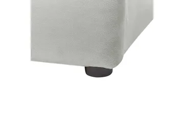 Säng med förvaring Bousse - Grå/Sammet, 160x200 cm - Möbler - Säng - Säng med förvaring