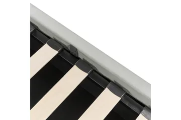 Säng med förvaring Bousse - Grå/Sammet, 160x200 cm - Möbler - Säng - Säng med förvaring