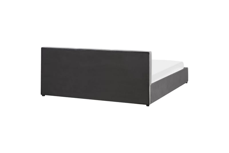 Säng med förvaring Bousse - Mörkgrå/Sammet, 180x200 cm - Möbler - Säng - Säng med förvaring