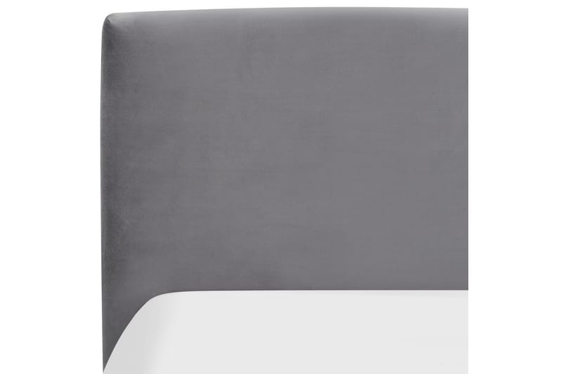 Säng med förvaring Bousse - Mörkgrå/Sammet, 180x200 cm - Möbler - Säng - Säng med förvaring