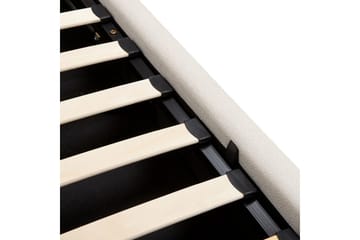 Säng med förvaring Campagne - Beige, 160x200 cm - Möbler - Säng - Säng med förvaring