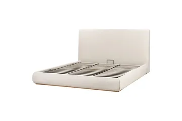 Säng med förvaring Campagne - Beige, 180x200 cm - Möbler - Säng - Säng med förvaring