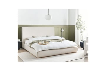 Säng med förvaring Campagne - Beige, 180x200 cm - Möbler - Säng - Säng med förvaring