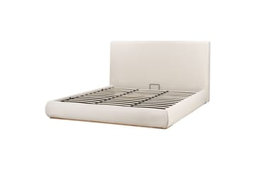 Säng med förvaring Campagne - Beige, 180x200 cm - Möbler - Säng - Säng med förvaring