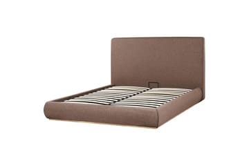 Säng med förvaring Campagne - Brun, 160x200 cm - Möbler - Säng - Säng med förvaring