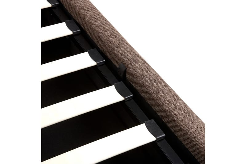 Säng med förvaring Campagne - Brun, 160x200 cm - Möbler - Säng - Säng med förvaring