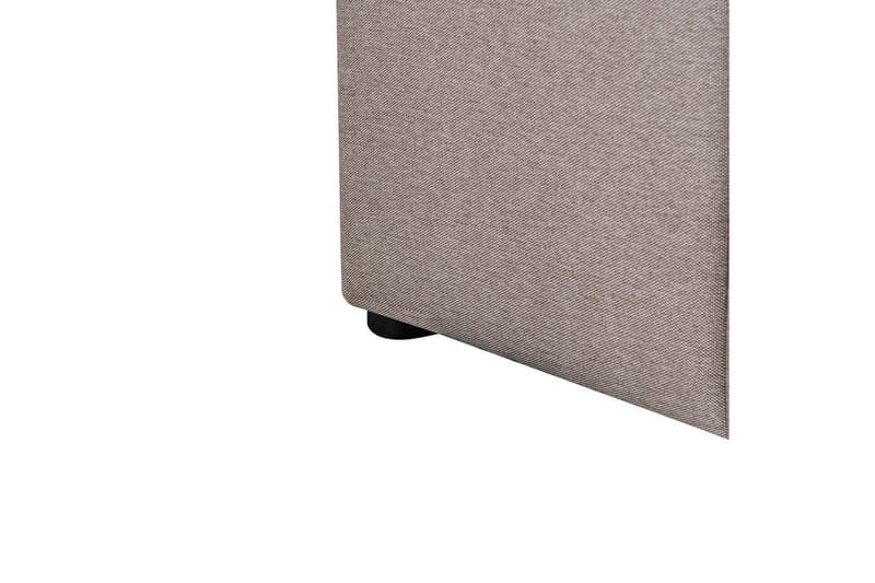 Säng med förvaring Castelnavet - Beige, svart, 160x200 cm - Möbler - Säng - Säng med förvaring