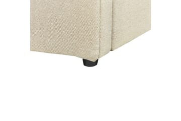 Säng med förvaring Dreux - Beige, svart, 140x200 cm - Möbler - Säng - Säng med förvaring